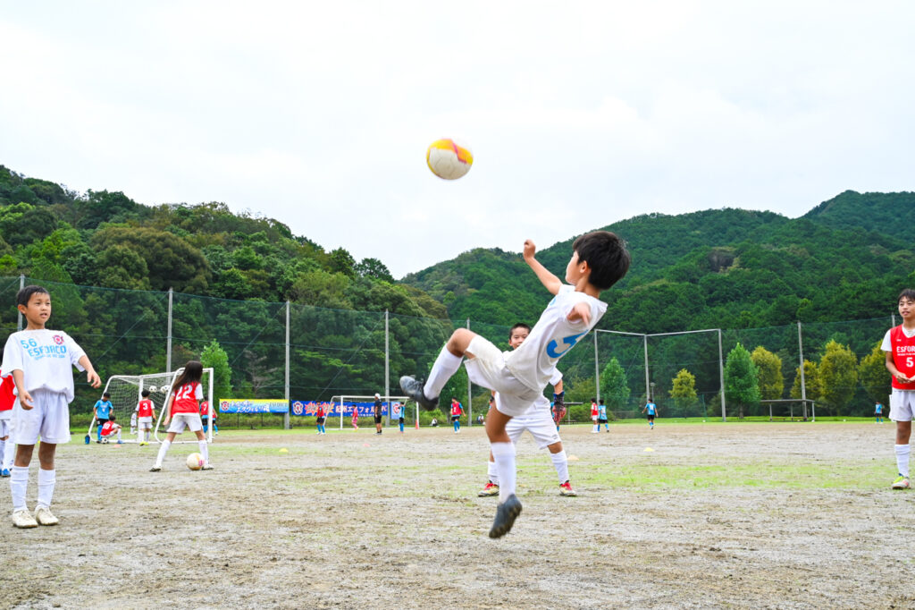 ジュニアの練習風景